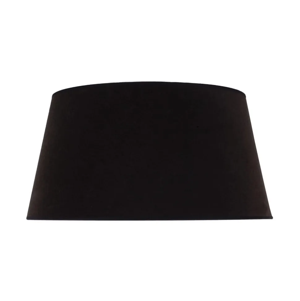 Lampenkap Cone hoogte 25,5 cm, zwart/goud