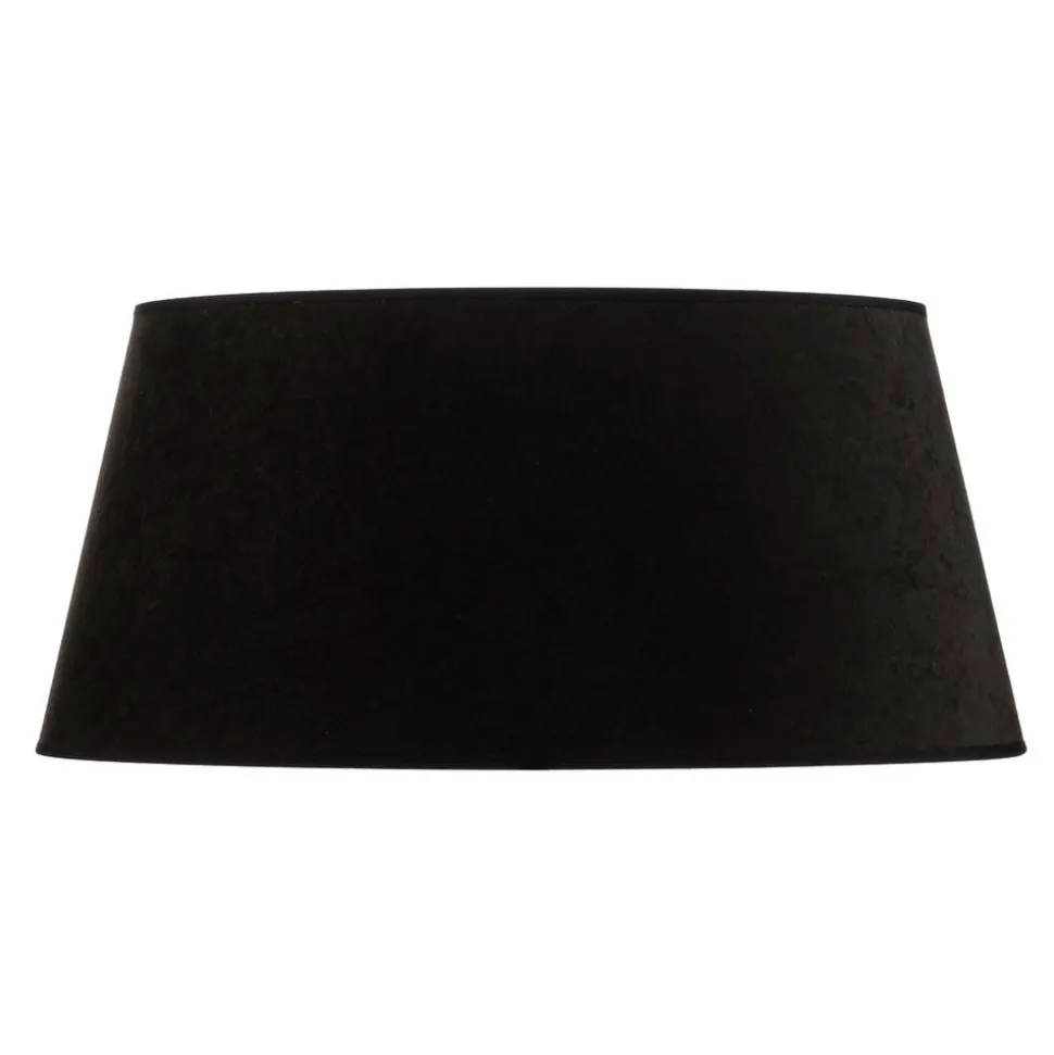 Lampenkap Cone hoogte 25,5 cm, zwart/goud