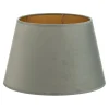 Lampenkap Cone hoogte 18 cm, mintgroen/goud