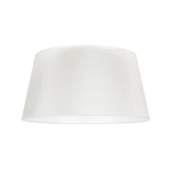 Lampenkap Cone hoogte 22,5 cm, chintz ecru/wit