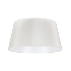 Lampenkap Cone hoogte 22,5 cm, chintz ecru/wit