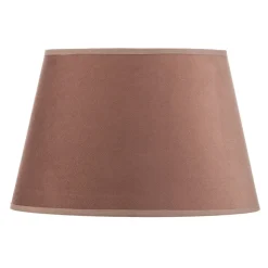 Lampenkap Cone hoogte 18 cm, roze/goud