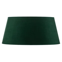 Lampenkap Cone hoogte 25,5 cm, donkergroen/goud