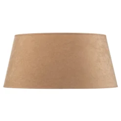 Lampenkap Cone hoogte 22,5 cm, ecru/goud