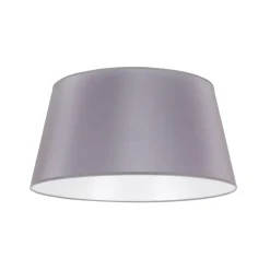 Lampenkap Cone hoogte 25,5 cm, chintz wit