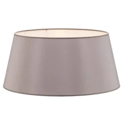 Lampenkap Cone hoogte 25,5 cm, chintz wit