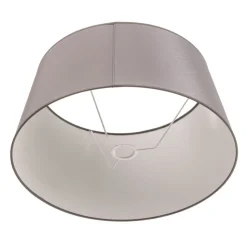 Lampenkap Cone hoogte 25,5 cm, chintz wit