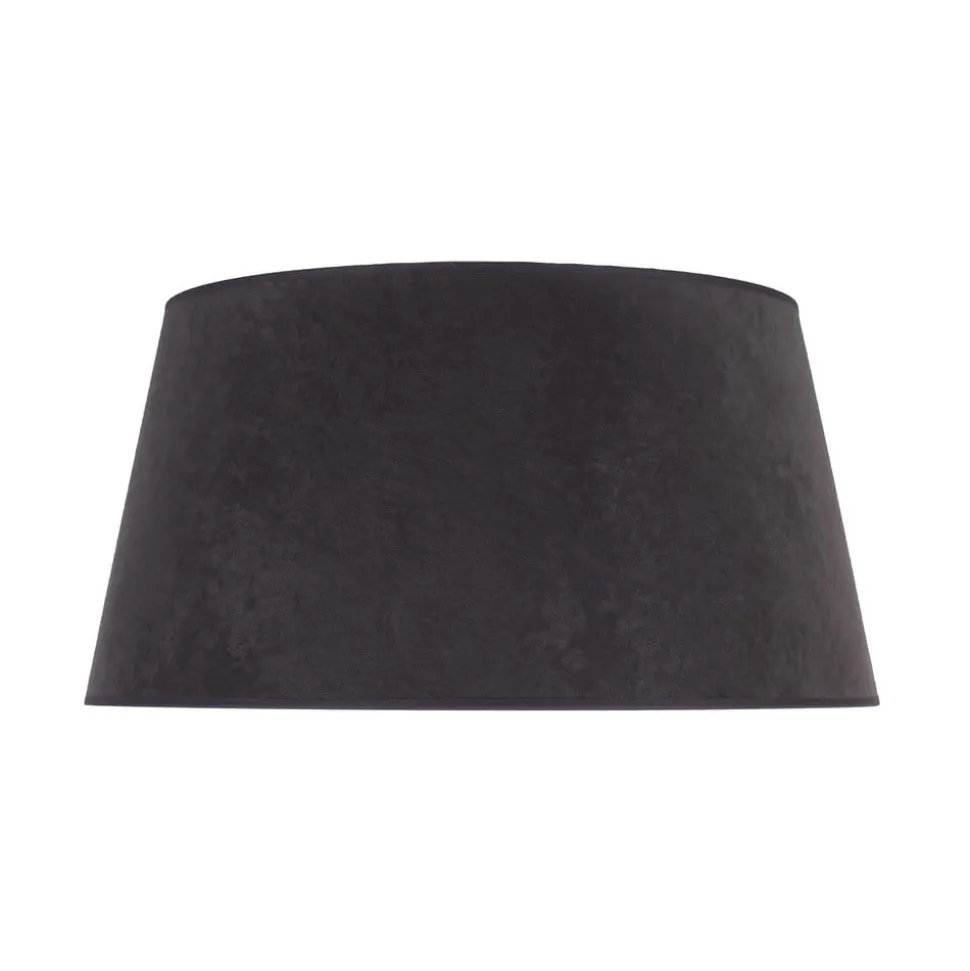 Lampenkap Cone hoogte 25,5 cm, grafiet/goud