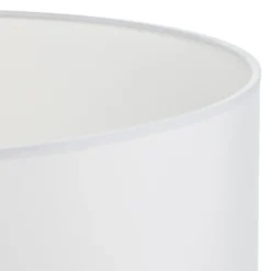 Lampenkap Corralee Ø 50 cm hoogte 25 cm wit