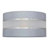 Lampenkap Helen E27 Ø40/hoogte 20cm grijs/zilver