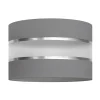 Lampenkap Helen E27 Ø25/hoogte 15cm grijs/zilver
