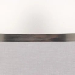 Lampenkap Helen E27 Ø40/hoogte 20cm wit/zilver