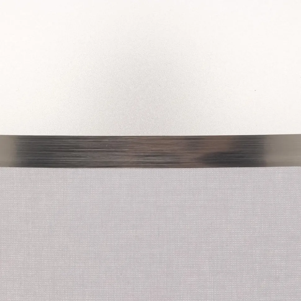 Lampenkap Helen E27 Ø40/hoogte 20cm wit/zilver