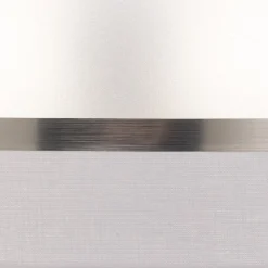 Lampenkap Helen E27 Ø25/hoogte 15cm wit/zilver