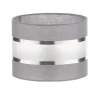 Lampenkap Helen E27 Ø20/hoogte15cm grijs/zilver