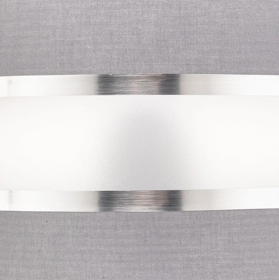 Lampenkap Helen E27 Ø20/hoogte15cm grijs/zilver