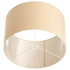 Lampenkap Roller Ø 50 cm, ecru/goud