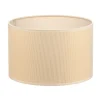 Lampenkap Roller Ø 25 cm, ecru/goud