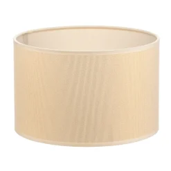 Lampenkap Roller Ø 25 cm, ecru/goud