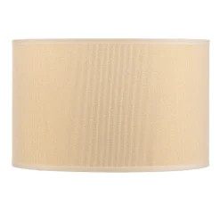 Lampenkap Roller Ø 25 cm, ecru/goud