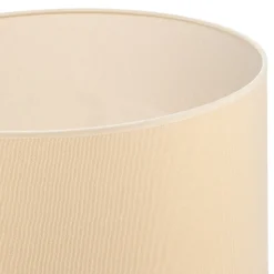 Lampenkap Roller Ø 40 cm, ecru/goud