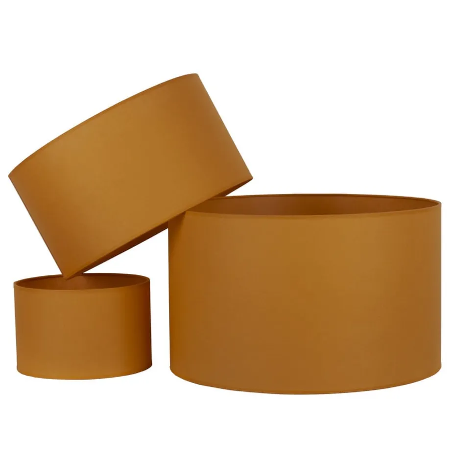 Lampenkap Roller Ø 50 cm, mosterdgeel