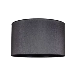 Lampenkap Roller Ø 50 cm, zwart/zilver