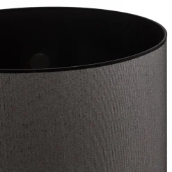 Lampenkap Roller Ø 50 cm, zwart/zilver