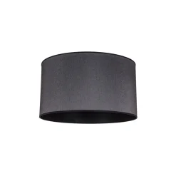 Lampenkap Roller Ø 40 cm, zwart/zilver