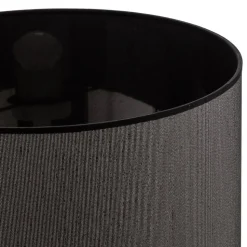 Lampenkap Roller Ø 40 cm, zwart/zilver