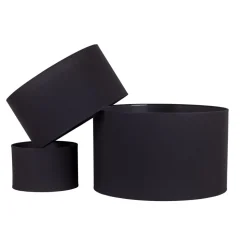 Lampenkap Roller Ø 25 cm, zwart