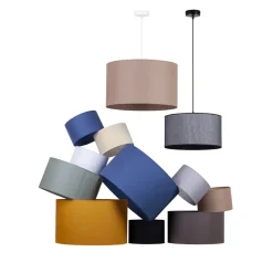 Lampenkap Roller Ø 25 cm, zwart