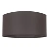 Lampenkap Roller, aardebruin, Ø 50 cm, hoogte 24 cm