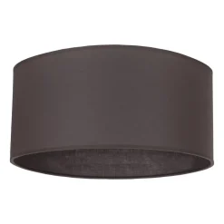 Lampenkap Roller, aardebruin, Ø 50 cm, hoogte 24 cm