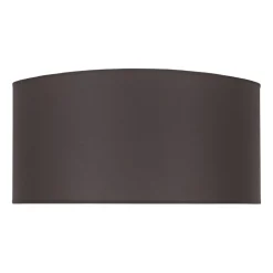 Lampenkap Roller, aardebruin, Ø 50 cm, hoogte 24 cm