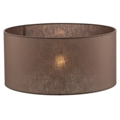 Lampenkap Roller, aardebruin, Ø 50 cm, hoogte 24 cm