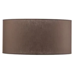 Lampenkap Roller, aardebruin, Ø 50 cm, hoogte 24 cm