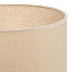 Lampenkap Roller, beige, Ø 25 cm, hoogte 18 cm