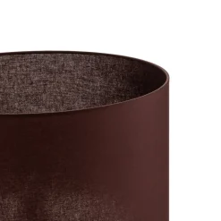 Lampenkap Roller, bruin, Ø 50 cm, hoogte 30 cm