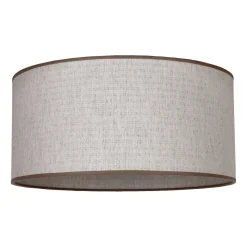 Lampenkap Roller, ecru, jute, Ø 50 cm, hoogte 24 cm