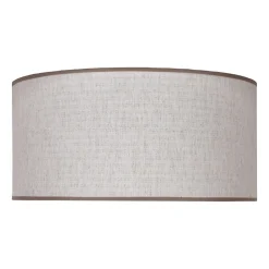 Lampenkap Roller, ecru, jute, Ø 50 cm, hoogte 24 cm