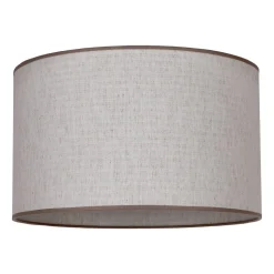 Lampenkap Roller, ecru, jute, Ø 50 cm, hoogte 30 cm