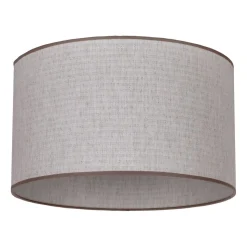 Lampenkap Roller, ecru, jute, Ø 50 cm, hoogte 30 cm