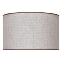 Lampenkap Roller, ecru, jute, Ø 50 cm, hoogte 30 cm