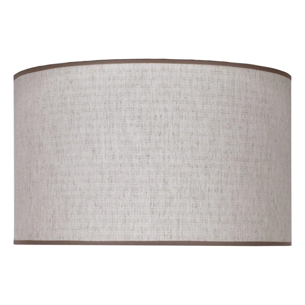 Lampenkap Roller, ecru, jute, Ø 50 cm, hoogte 30 cm