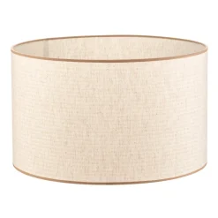 Lampenkap Roller, ecru, jute, Ø 50 cm, hoogte 30 cm