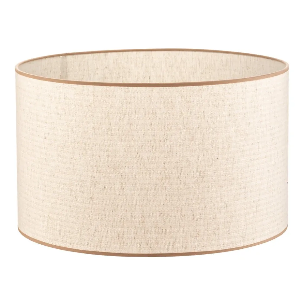 Lampenkap Roller, ecru, jute, Ø 50 cm, hoogte 30 cm