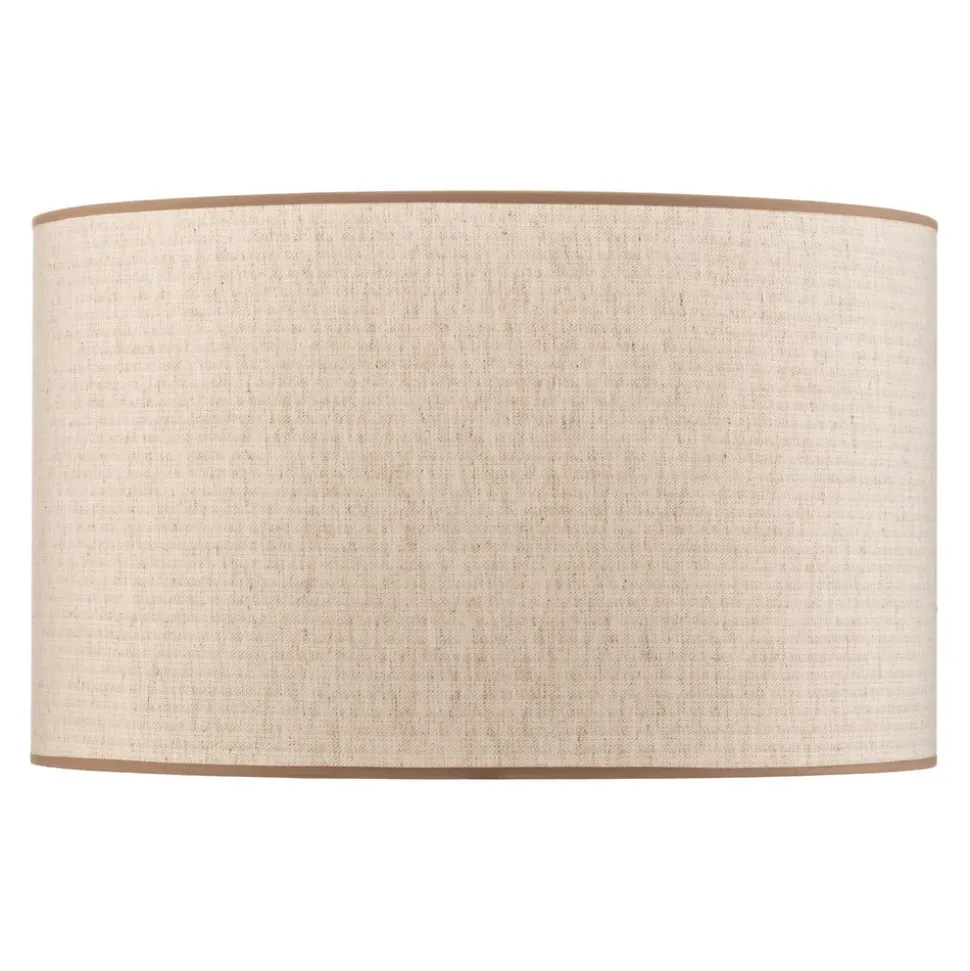 Lampenkap Roller, ecru, jute, Ø 50 cm, hoogte 30 cm