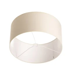 Lampenkap Roller ecru katoen Ø50cm hoogte 24cm