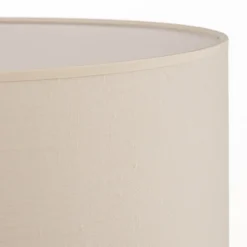 Lampenkap Roller ecru katoen Ø50cm hoogte 30cm